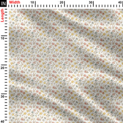 Soft Flowers 909 Print Fabric