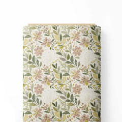 Soft Flowers 808 Print Fabric