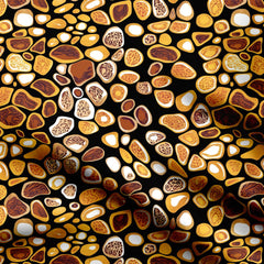 Bold leopard Print Fabric