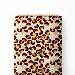 Playful leopard Print Fabric