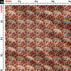 Autumn Berries Print Fabric