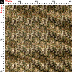 Baren Desert Print Fabric