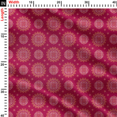 Western Digital Bandhani Print Fabric