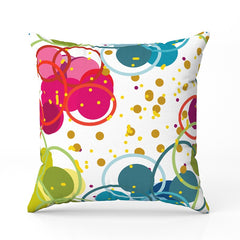 Dots Circle design Cushion