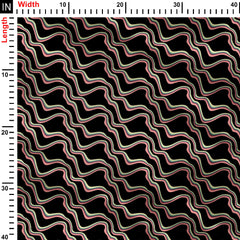 Abstract Bays Print Fabric