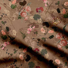 Walls By Petal Print Fabric