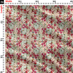 Vintage Tapet Print Fabric