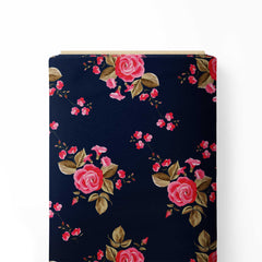 Passionate Floral Print Fabric