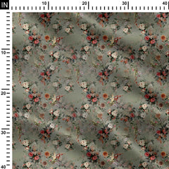 Prairie Rose Print Fabric