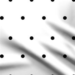 Ivory Dots Print Fabric