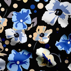 Lunar Bouquet Print Fabric