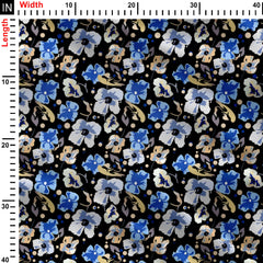 Lunar Bouquet Print Fabric