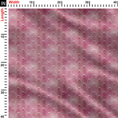 Pink Tranquility Print Fabric