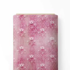 Pink Tranquility Print Fabric