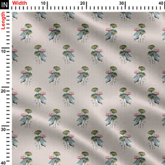 Lotus Saundarya Print Fabric