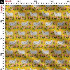 Geru Cow Print Fabric