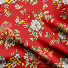 Monsoon Magnolia Print Fabric