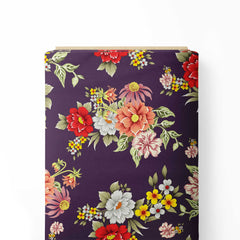 Stunning Wildflower Print Fabric