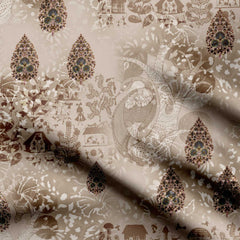 Earthy Mirage Print Fabric