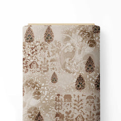 Earthy Mirage Print Fabric