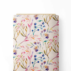 Wild Floral Print Fabric