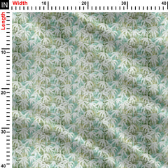 Bamboo In Rain Print Fabric