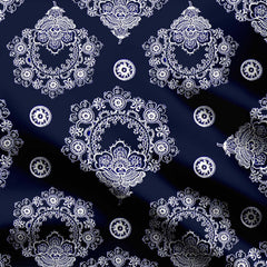 Royal Indigo Print Fabric