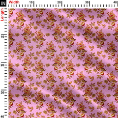 Blush Garden Print Fabric