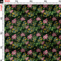 Floral Canopy Print Fabric