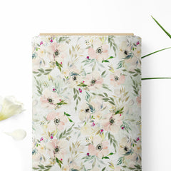 Peach blossom Chinnon Chiffon Fabric