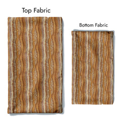 Wavy Marble Satin Linen Fabric Co-Ord Set