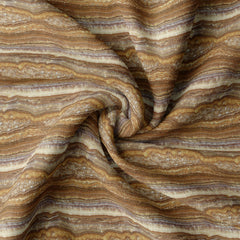 Wavy Marble Silk Satin Fabric Co-Ord Set