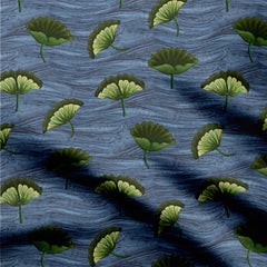 Lotus leaf Satin Fabric