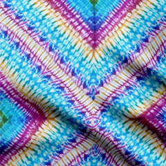 Trianlge Shibori Cotton Fabric