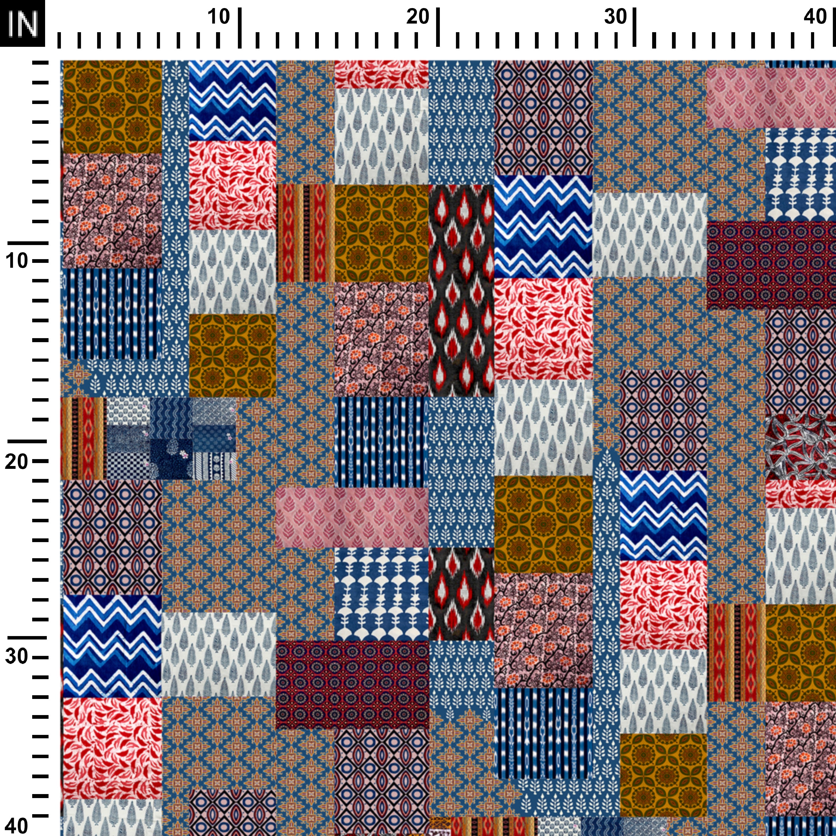 Contemporary Quilt Effect