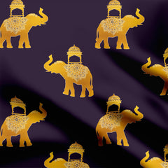 Gaja sawari gold purple