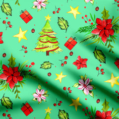 Christmas Vibes 1-40576, All Designs, Chinnon Chiffon, Christmas, cotton, Cotton Canvas, Cotton Poplin, Cotton Satin, Crepe, FEATURED ARTIST DESIGNS, Giza Cotton, Light Chiffon, Modal Satin, Muslin, Natural Crepe, Organic Cotton Bamboo, Organza, Organza Satin, Organza Satin (Polyester), pashmina, Poly Canvas, Poly Cotton, Pure Linen, Rayon, Satin, Satin Linen, Velvet Velure, Venu Kumar, Viscose Dola Silk, Viscose Georgette-Symplico