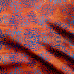 Blue on orange impressions-471353, All Designs, Chinnon Chiffon, cotton, Cotton Canvas, Cotton Poplin, Cotton Satin, Crepe, Giza Cotton, Light Chiffon, Modal Satin, Mrunal Ahire, Muslin, Natural Crepe, Organic Cotton Bamboo, Organza, Organza Satin, Organza Satin (Polyester), pashmina, Poly Canvas, Poly Cotton, Pure Linen, Rayon, Satin, Satin Linen, Velvet Velure, Viscose Dola Silk, Viscose Georgette-Symplico