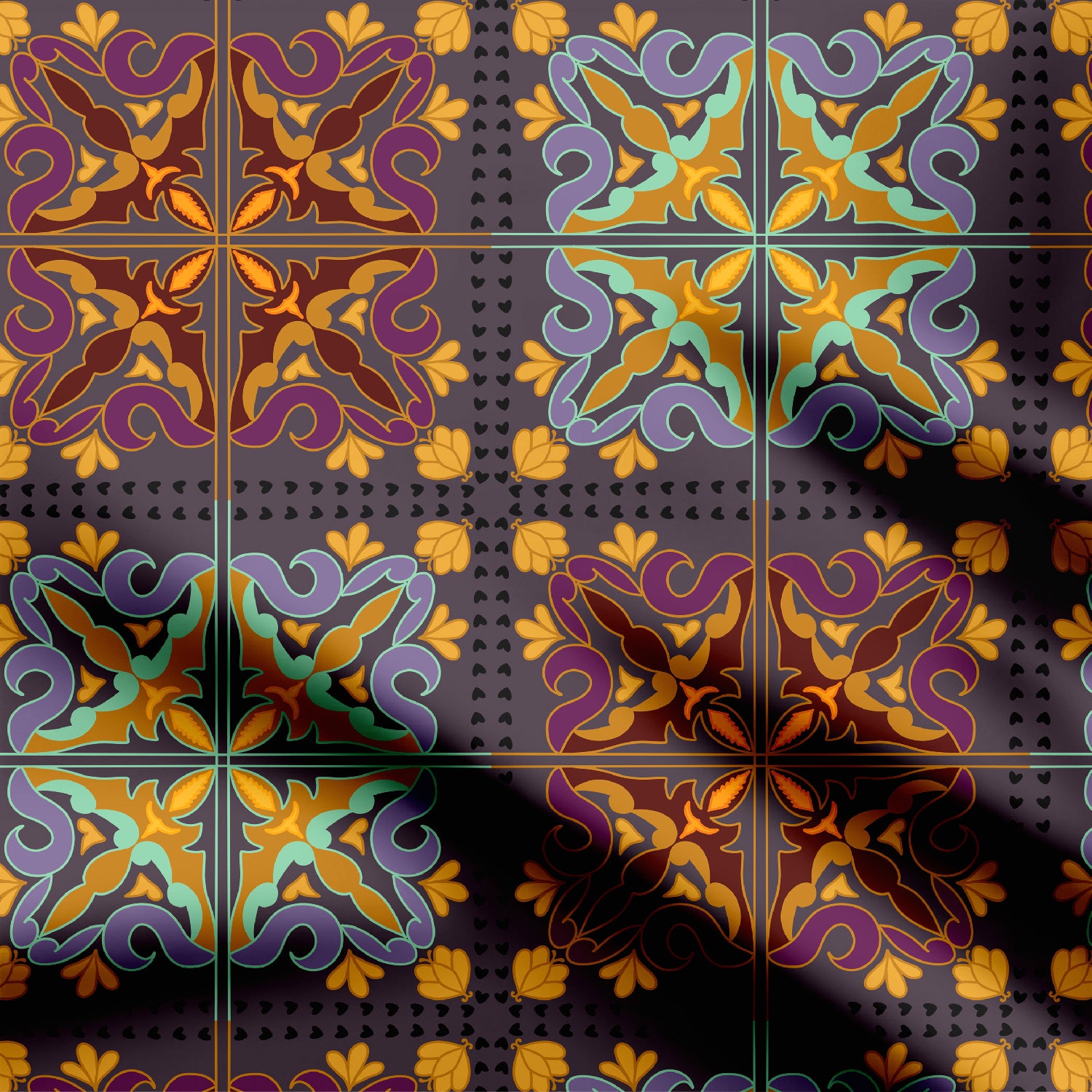Geometric tile design