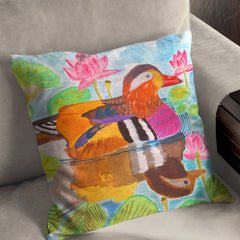 Mandarin duck Cushion