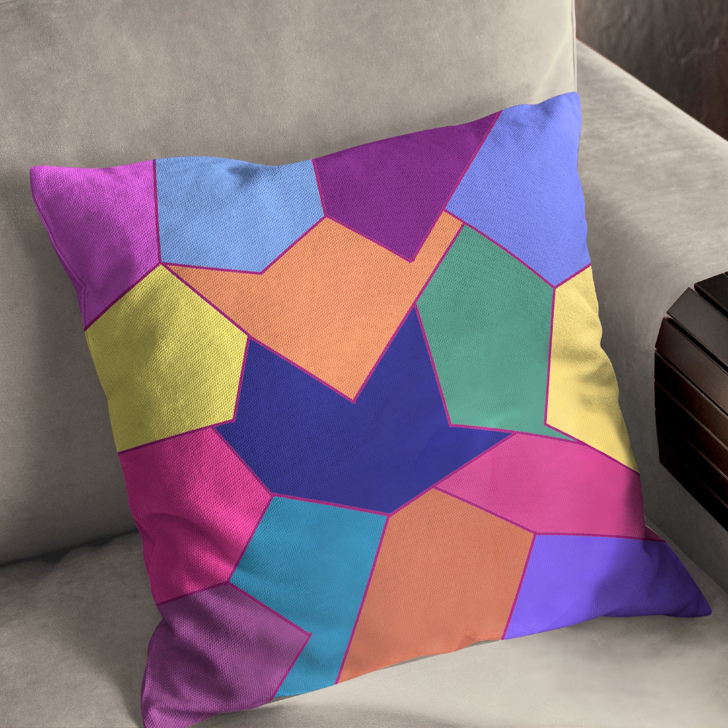 Color block Cushion