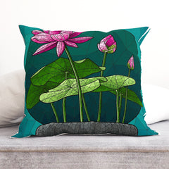 Lotus Flower Cushion