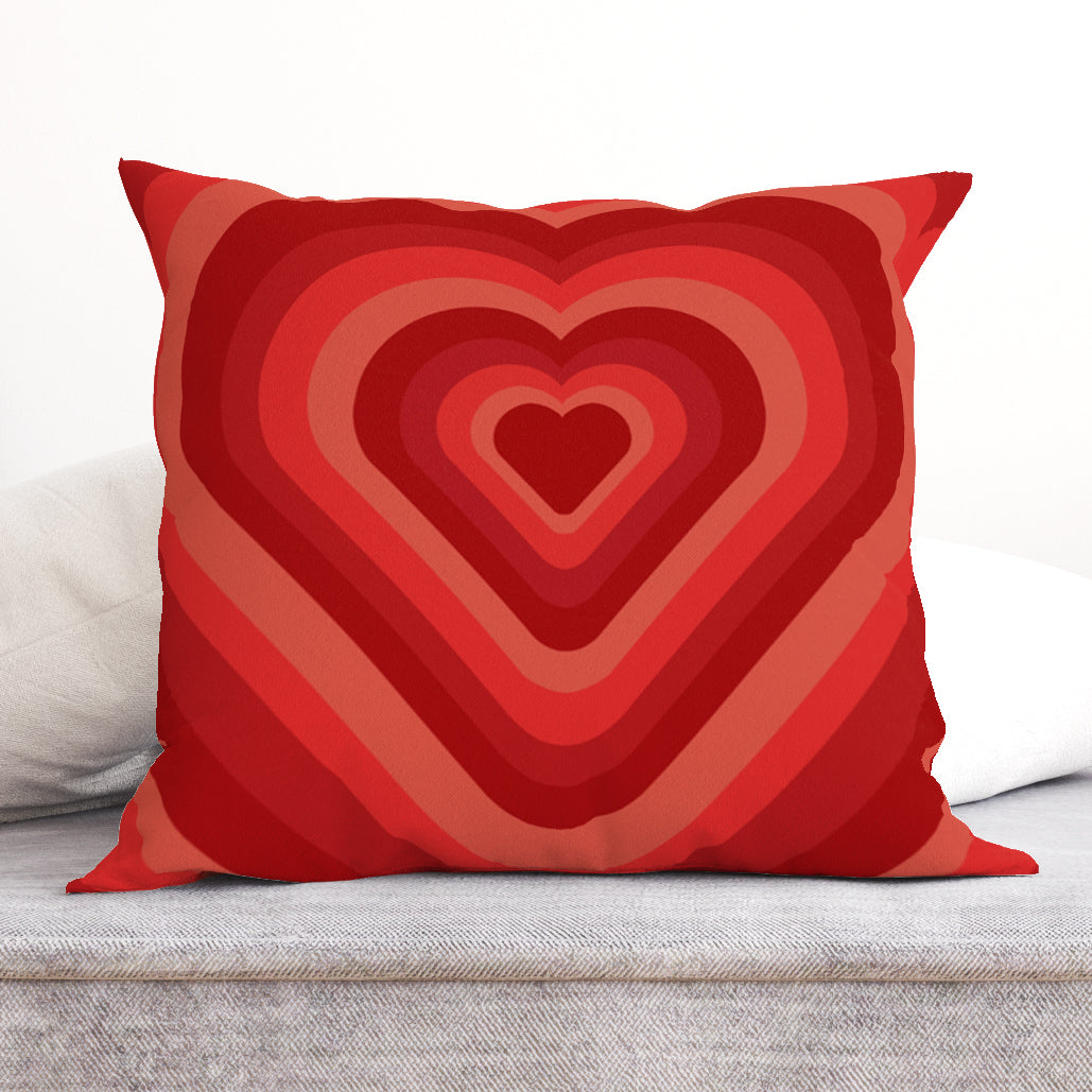 Retro Heart Cushion
