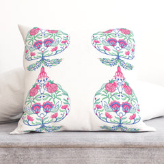 Pomegranate in the Mughal Palace Cushion