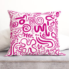 Summer of Viva Magenta Cushion