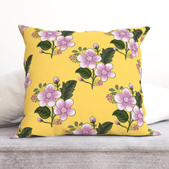 Floral Buta Cushion