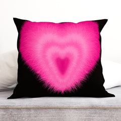 Retro Valentine heart Cushion