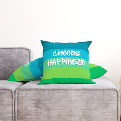 Choose Happiness Multicolor Stripe -1 Cushion