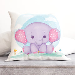 Cute Baby Elephant Cushion