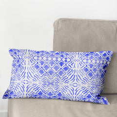 Blue Pottery jalli motifs Cushions